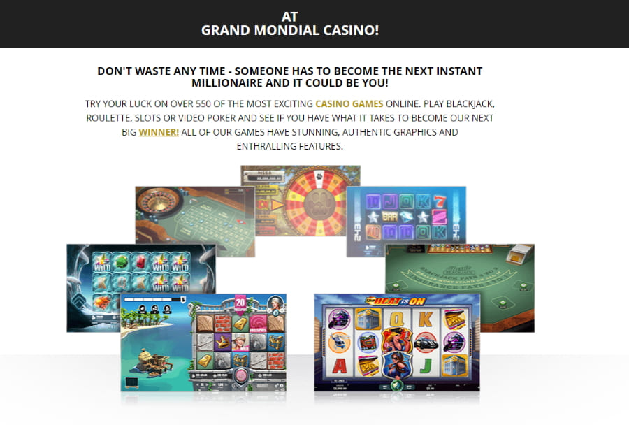 Grand-Mondial-Casino-variaty-of-games